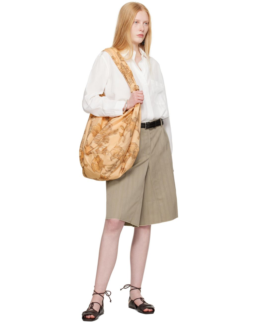 バッグ Our Legacy Emporio Armani GOCCIA BAG Our Legacy Emporio Armani Goccia Floral-Print Faille Tote in