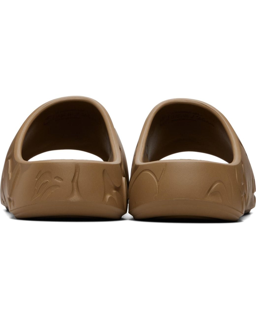 A Bathing Ape Brown #1 Slides for men