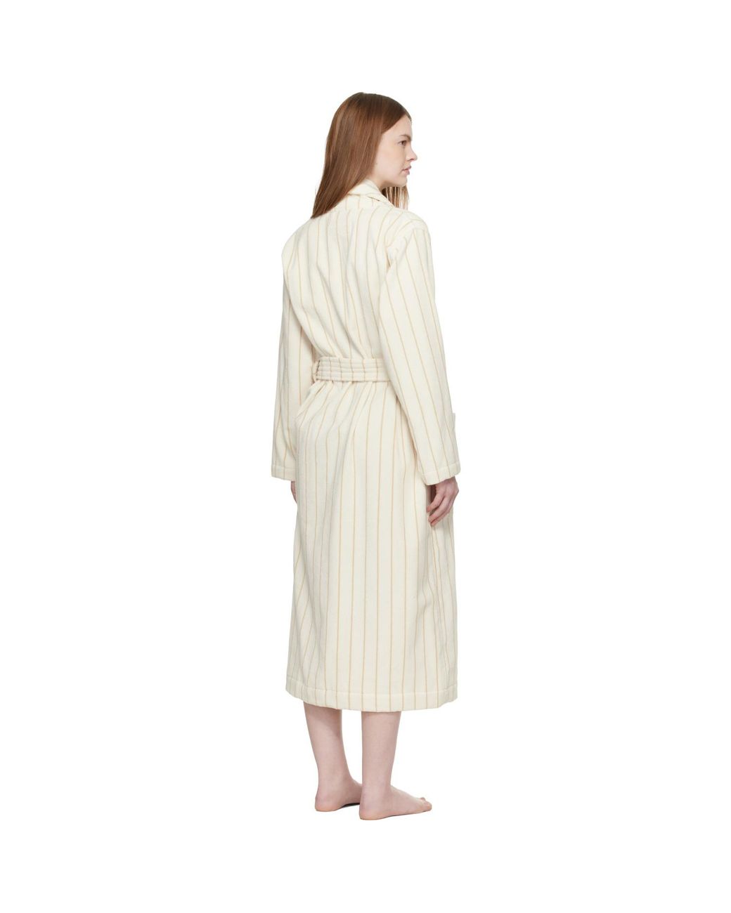 Tekla Natural Off Terry Classic Bathrobe