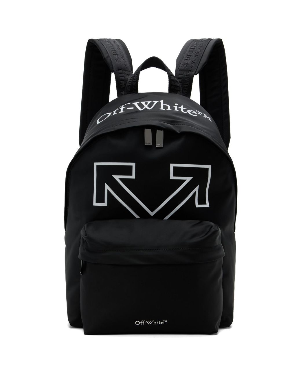 Off-White c/o Virgil Abloh Black Heritage Backpack for men