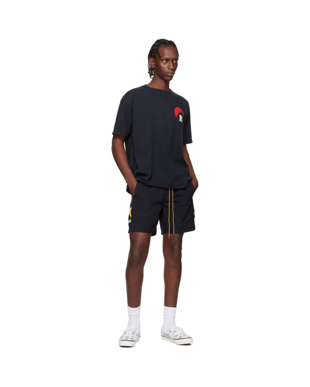 Rhude Blue Moonlight Regatta T-Shirt for men