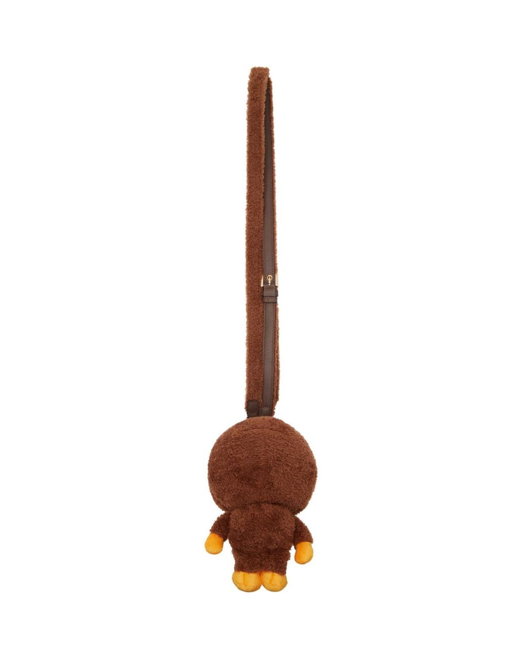 A Bathing Ape Metallic Baby Milo Plush Doll 2Way Bag for men