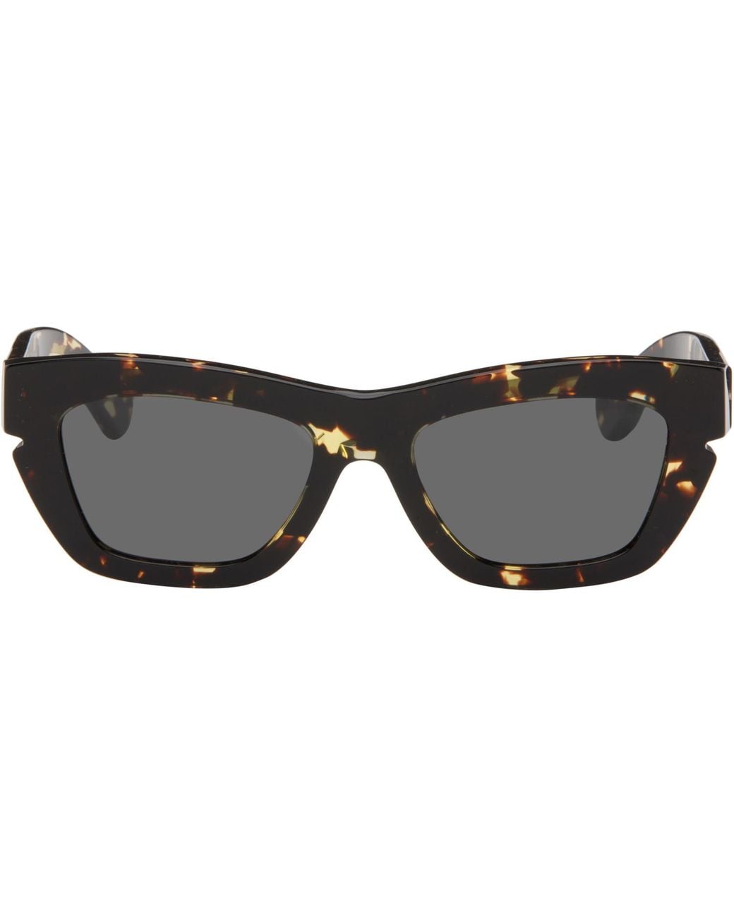 Burberry Gray Rectangle Sunglasses