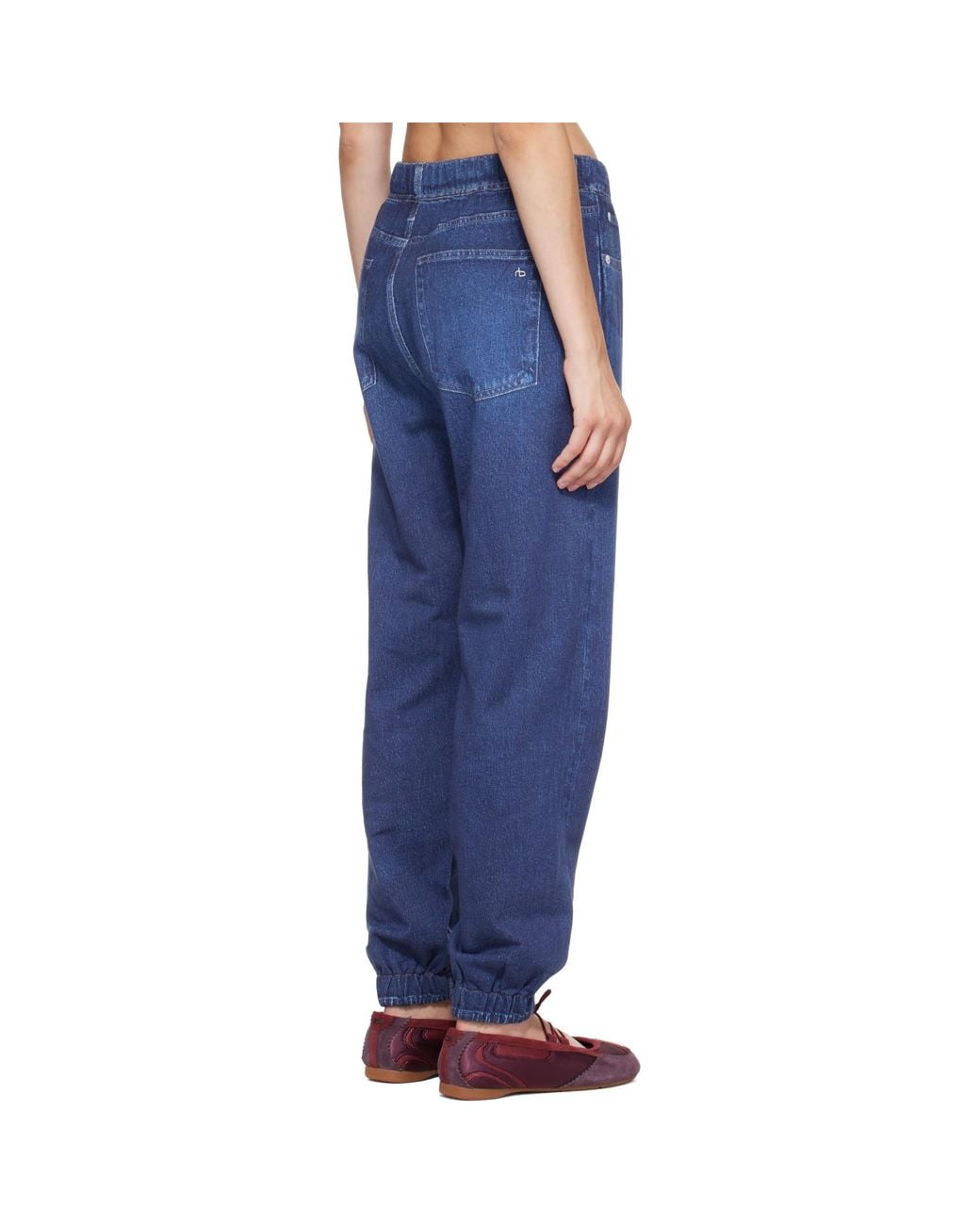 Rag & Bone Blue Rb Miramar Ankle Jogger Jeans