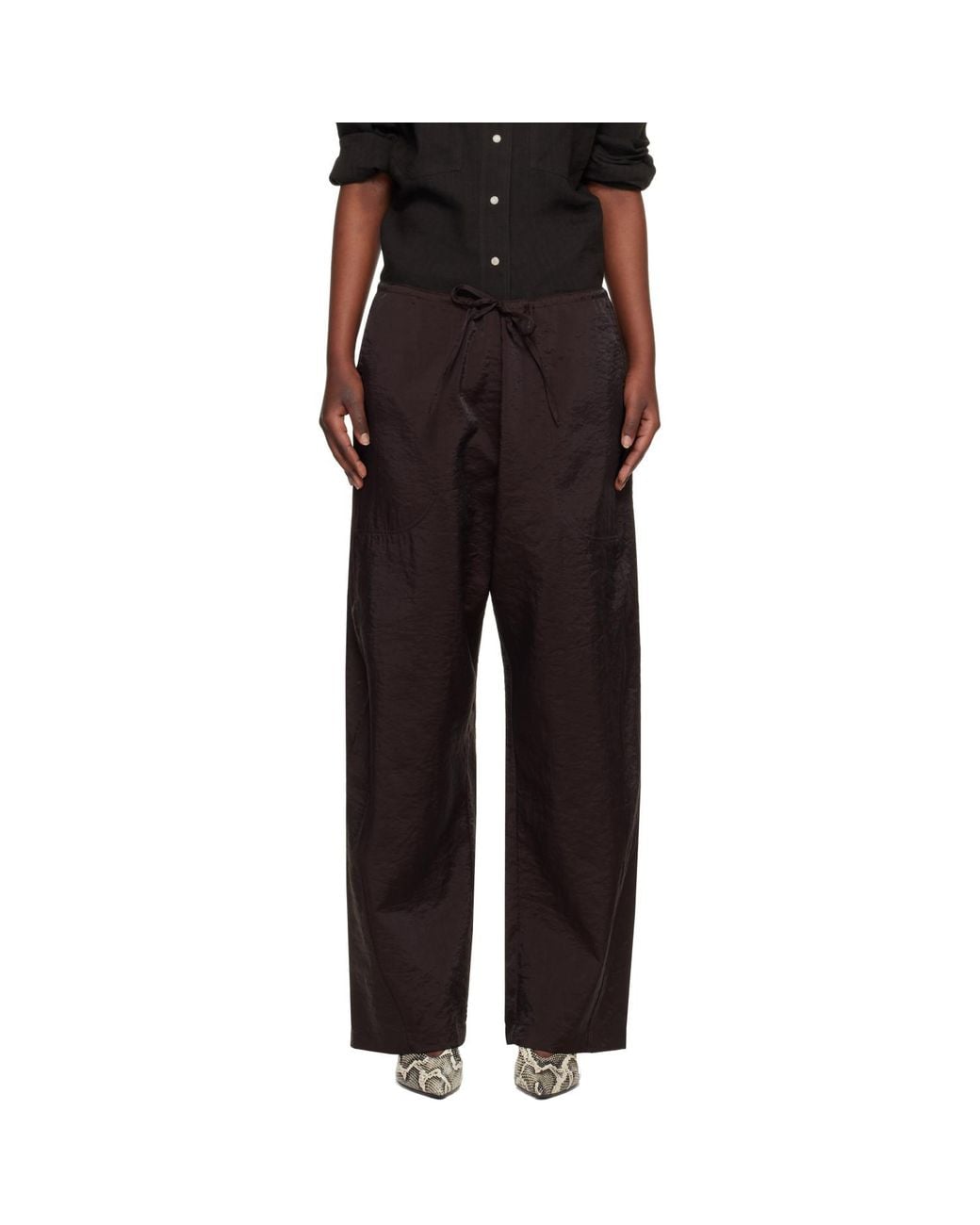 Studio Nicholson Black Hera Trousers