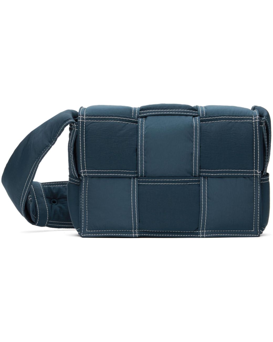 Bottega Veneta Black Small Padded Tech Cassette Bag for men