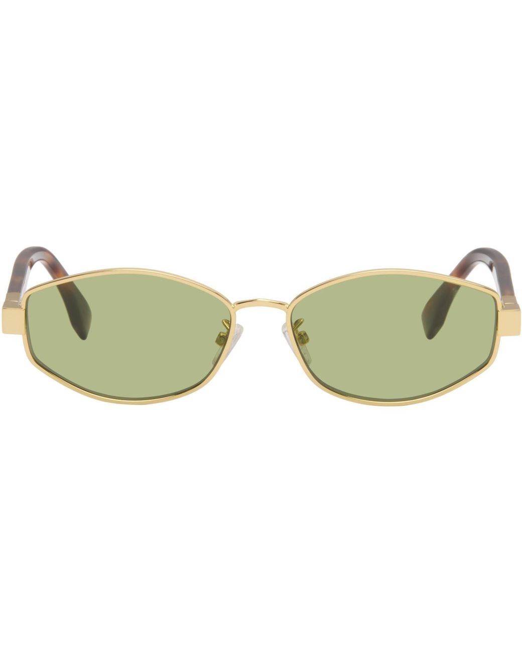 Fendi Brown Baguette Sunglasses