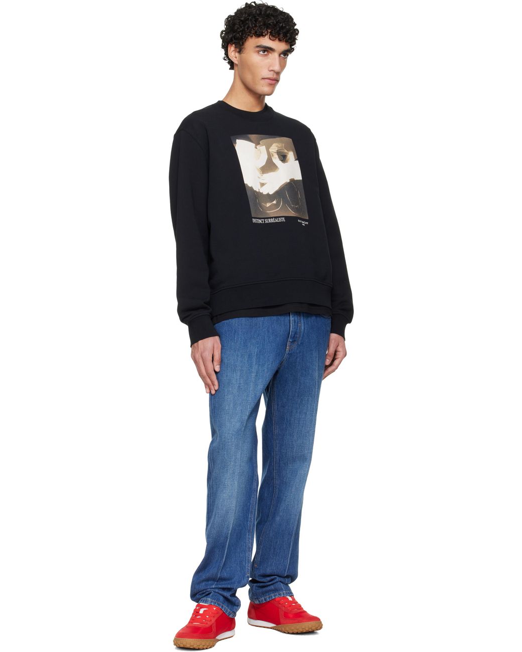 Givenchy Black Regular Fit Sweatshirt for men