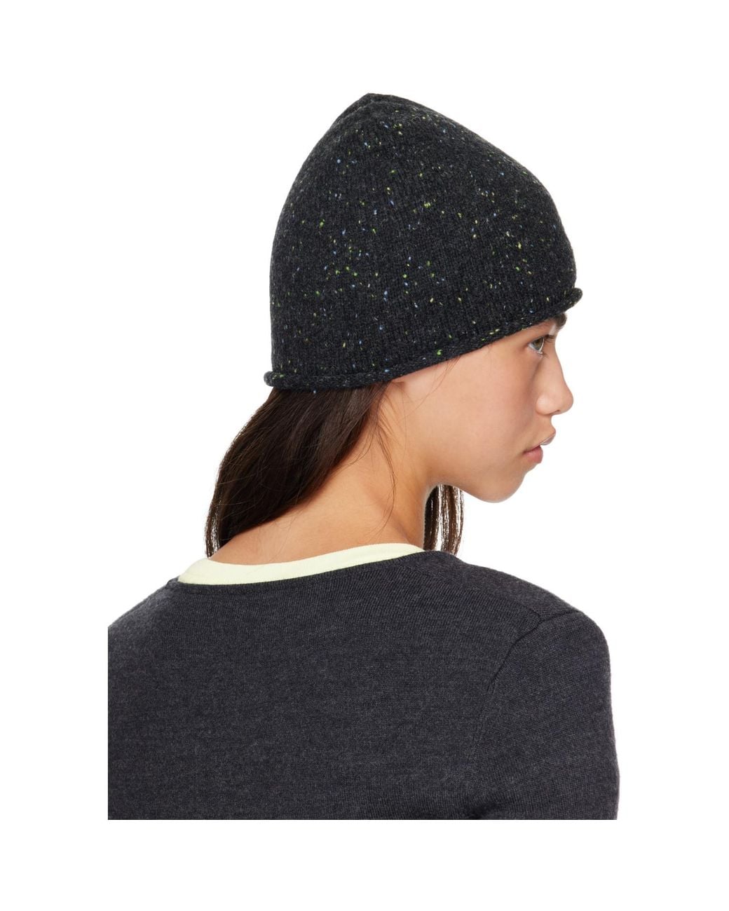 NOTHING WRITTEN Blue Cookie Beanie