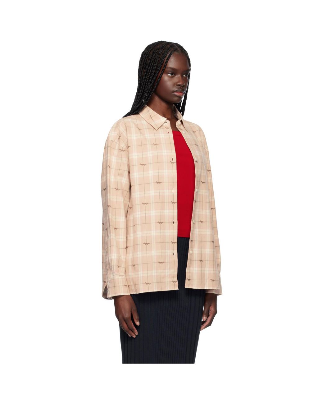 Maison Kitsuné Multicolor Light Overshirt