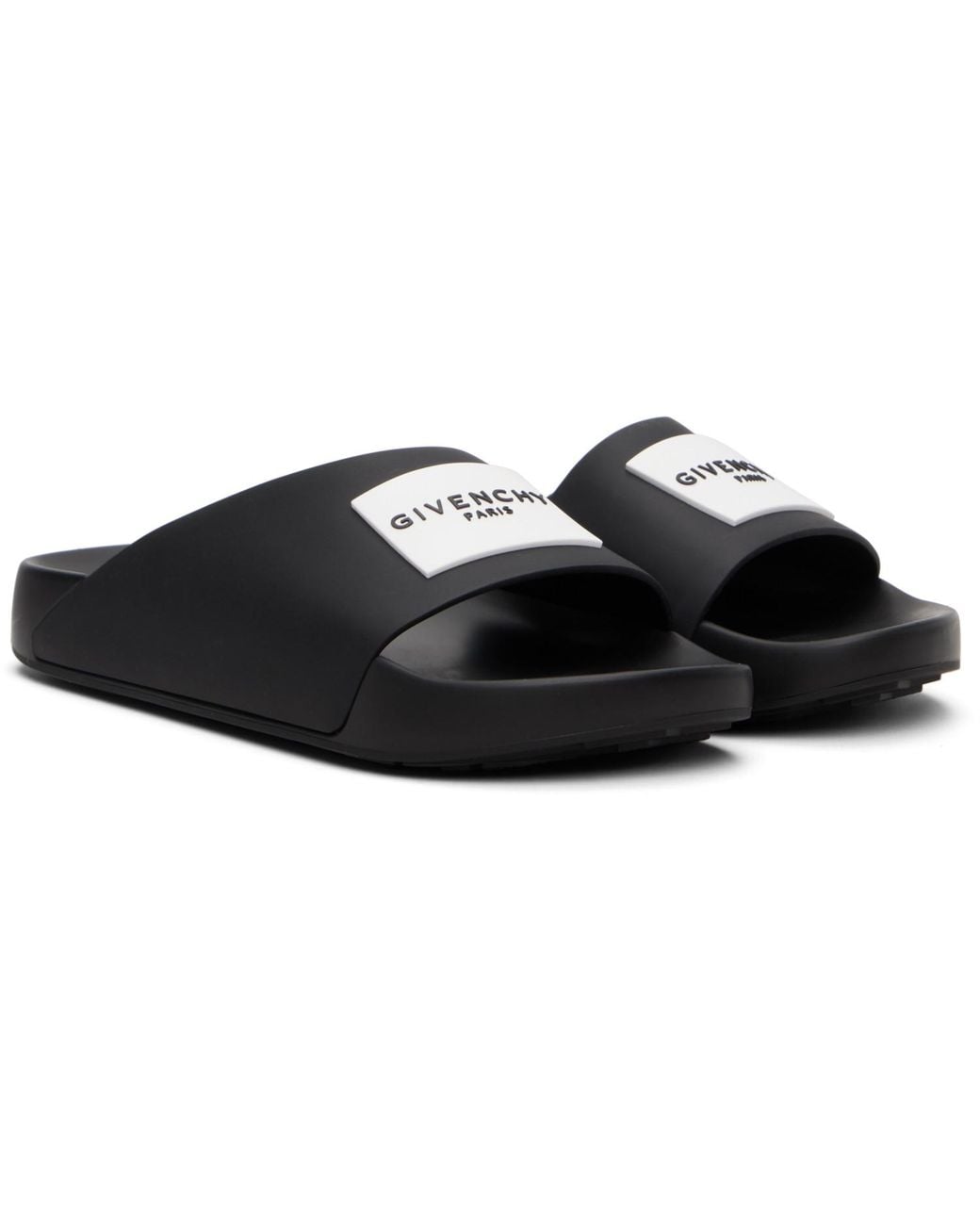 Givenchy Black Label Slide Sandals