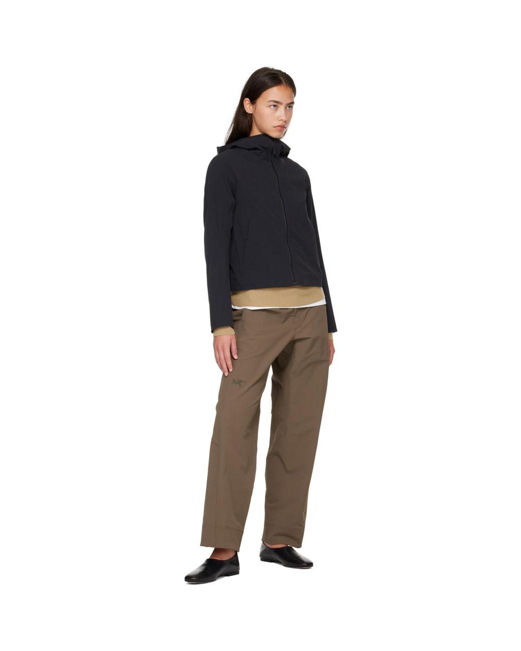 Veilance Black Focal Hoody Jacket