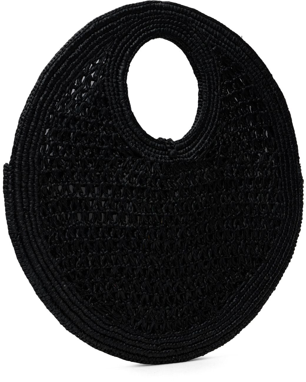 Jacquemus ブラック 'The Spiaggia Small Round' トートバッグ Black