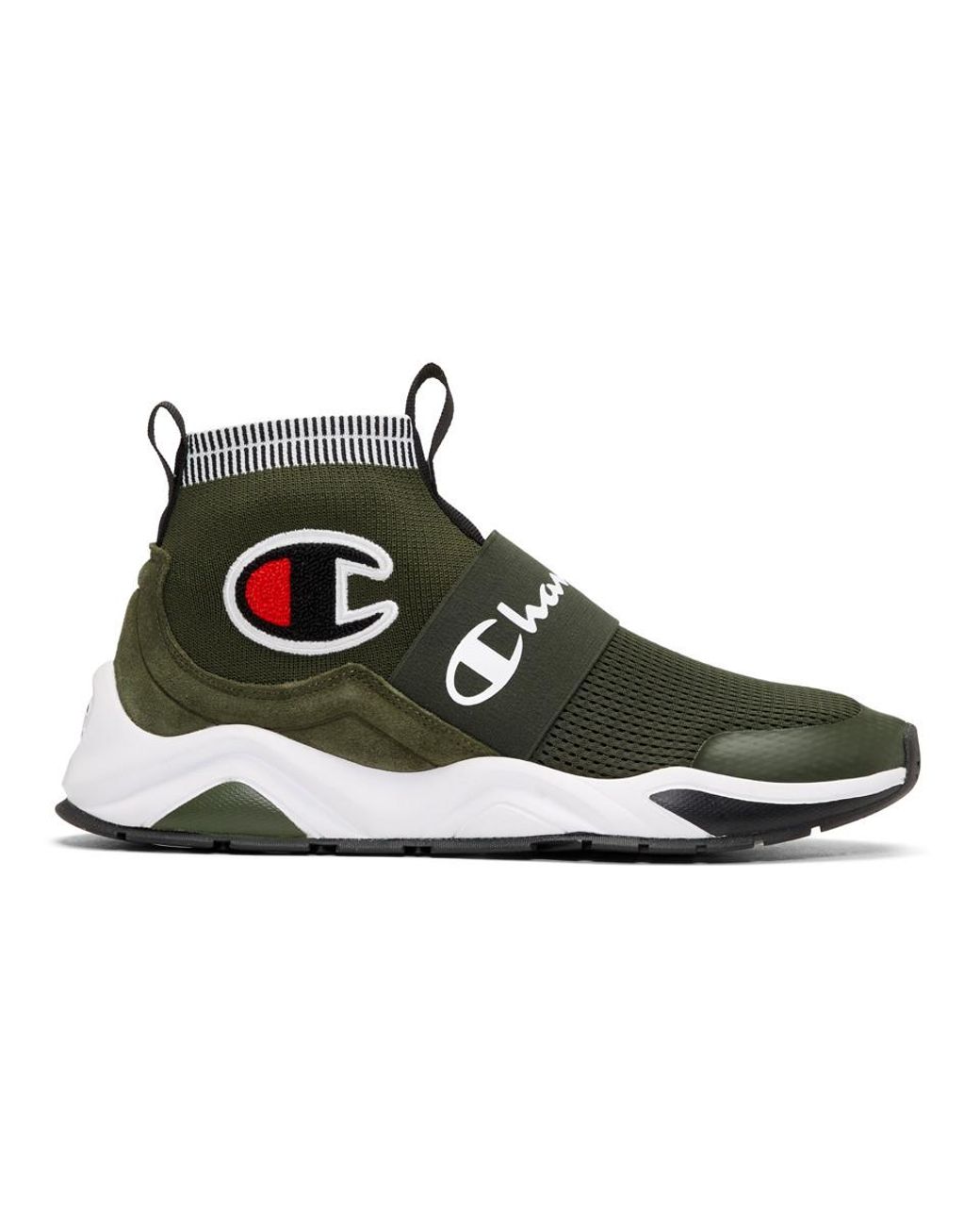 Champion Green Rally Pro High-top Sneakers for Men | Lyst