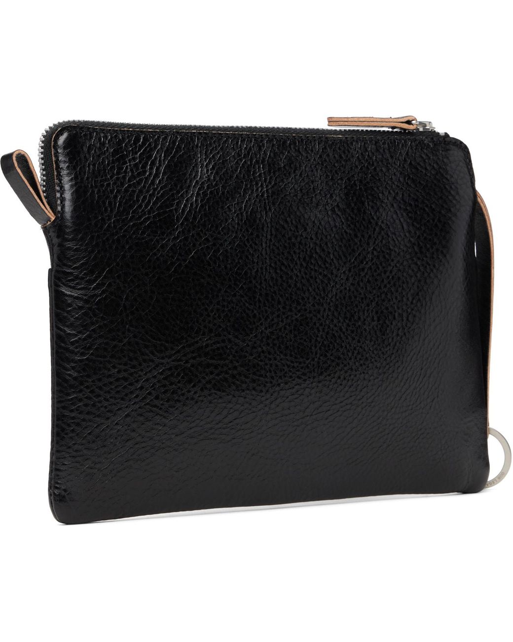 Our Legacy Black Supporter Organizer Pouch for men