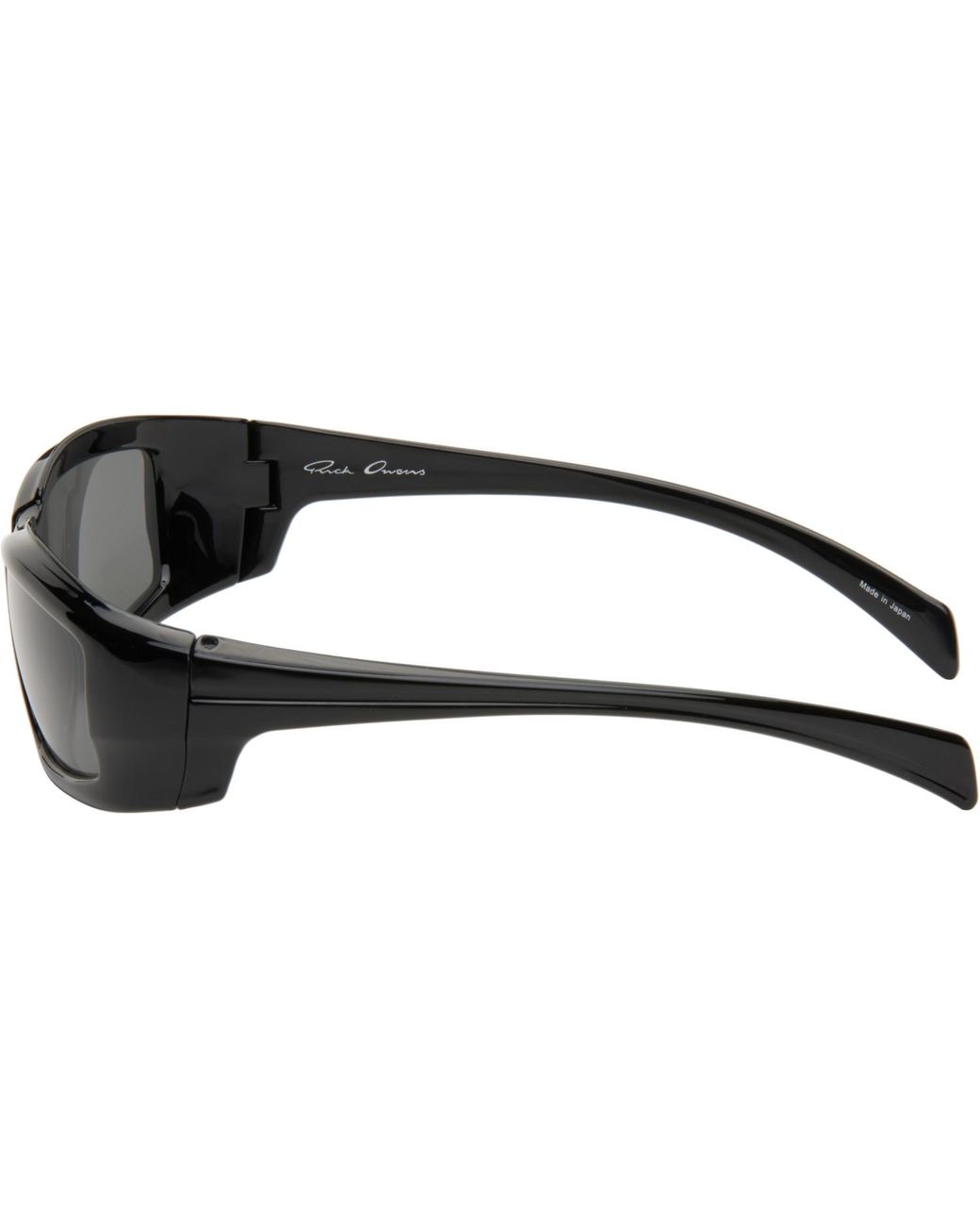 Rick Owens Black Temple Rick Sunglasses