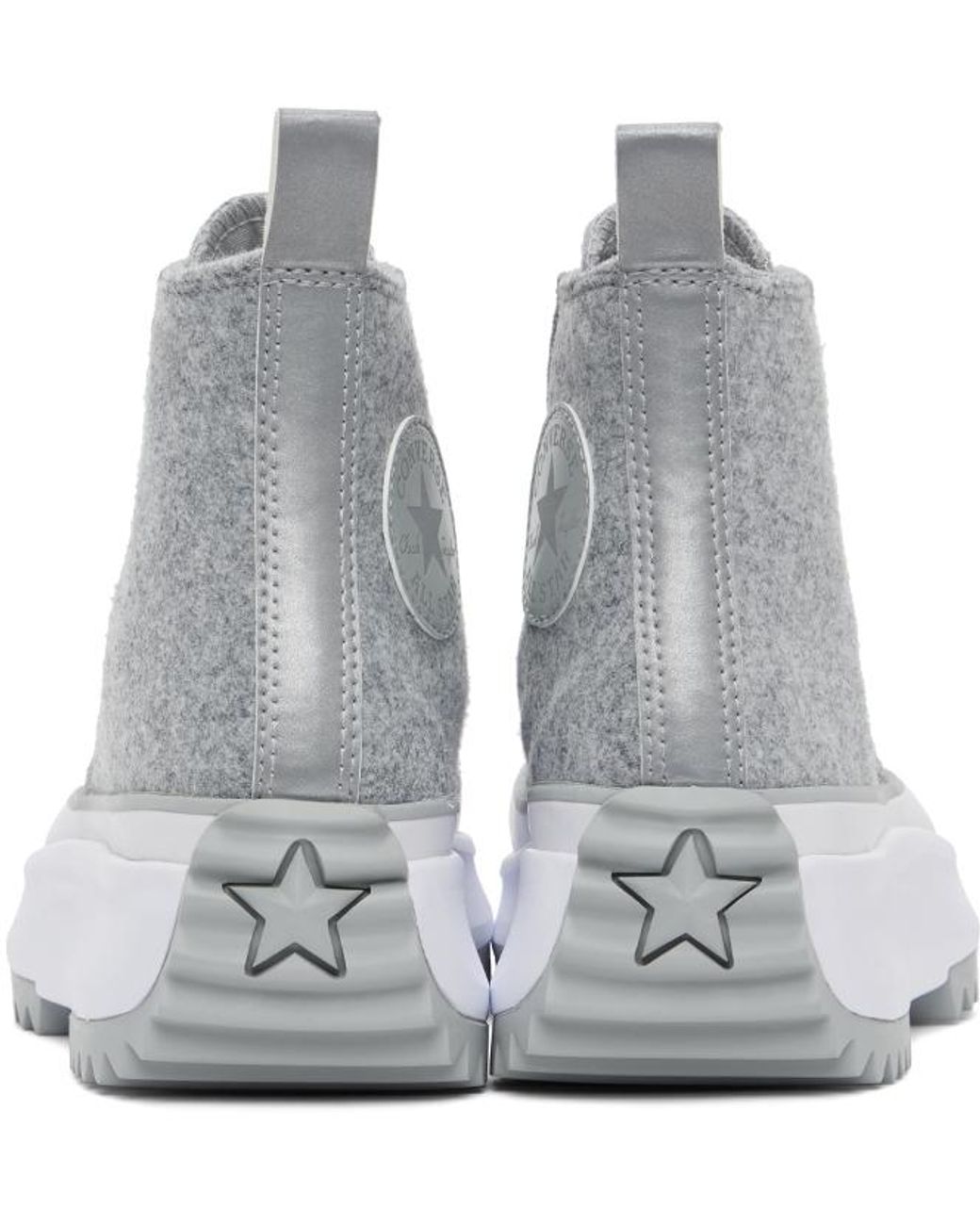 converse grise brillante