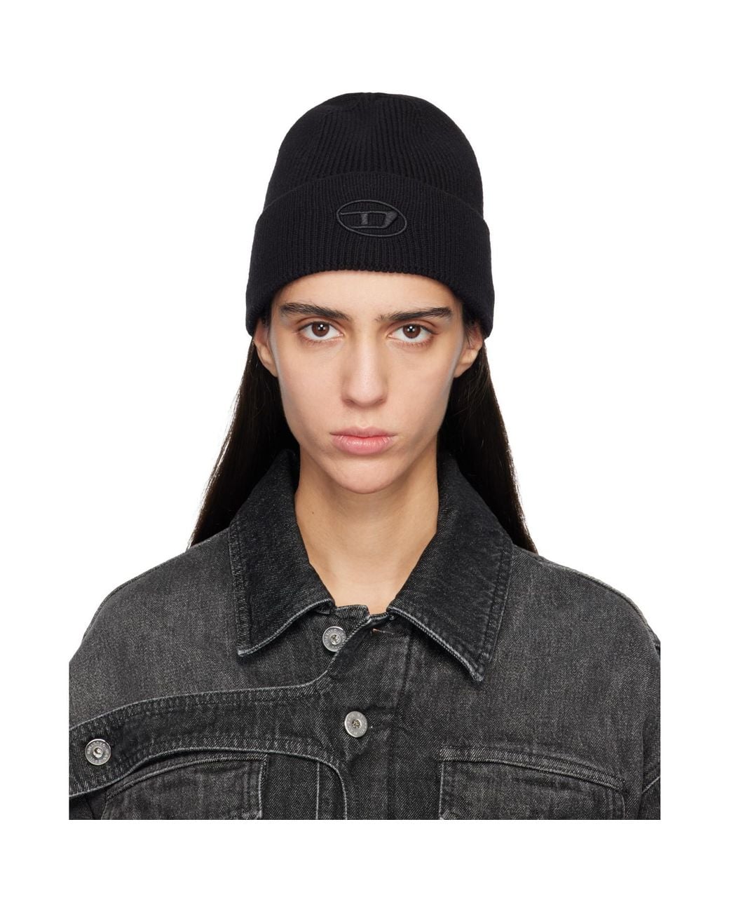 DIESEL Black K-Coder-Fully B Beanie
