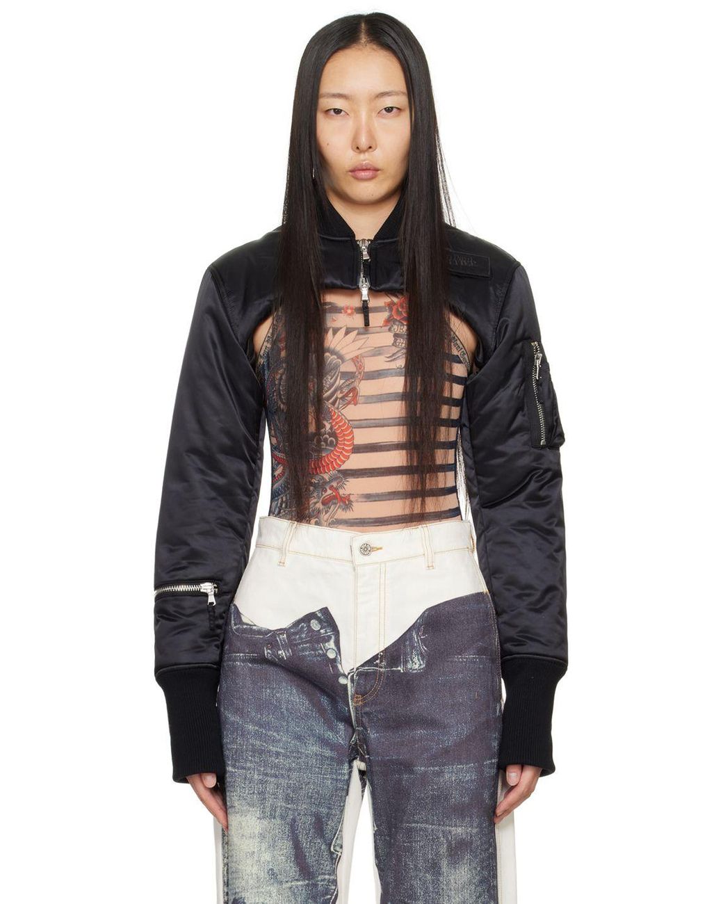 Jean paul sales gaultier bomber jacket