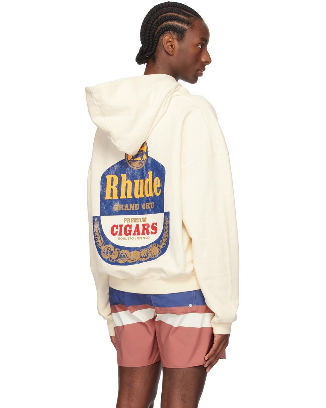 【関税込み】Rhude SSENSE限定 オフホワイト Grand Cru フーディ メンズ Rhude Ssense限定 オフホワイト Grand Cru フーディ | Lyst