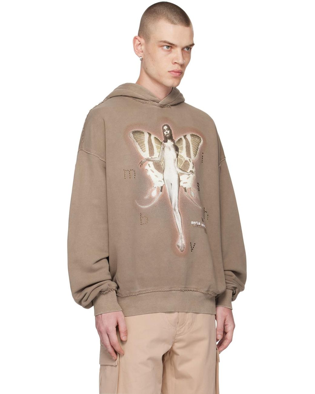 MISBHV Brown Dream Machine Hoodie in Natural for Men | Lyst UK