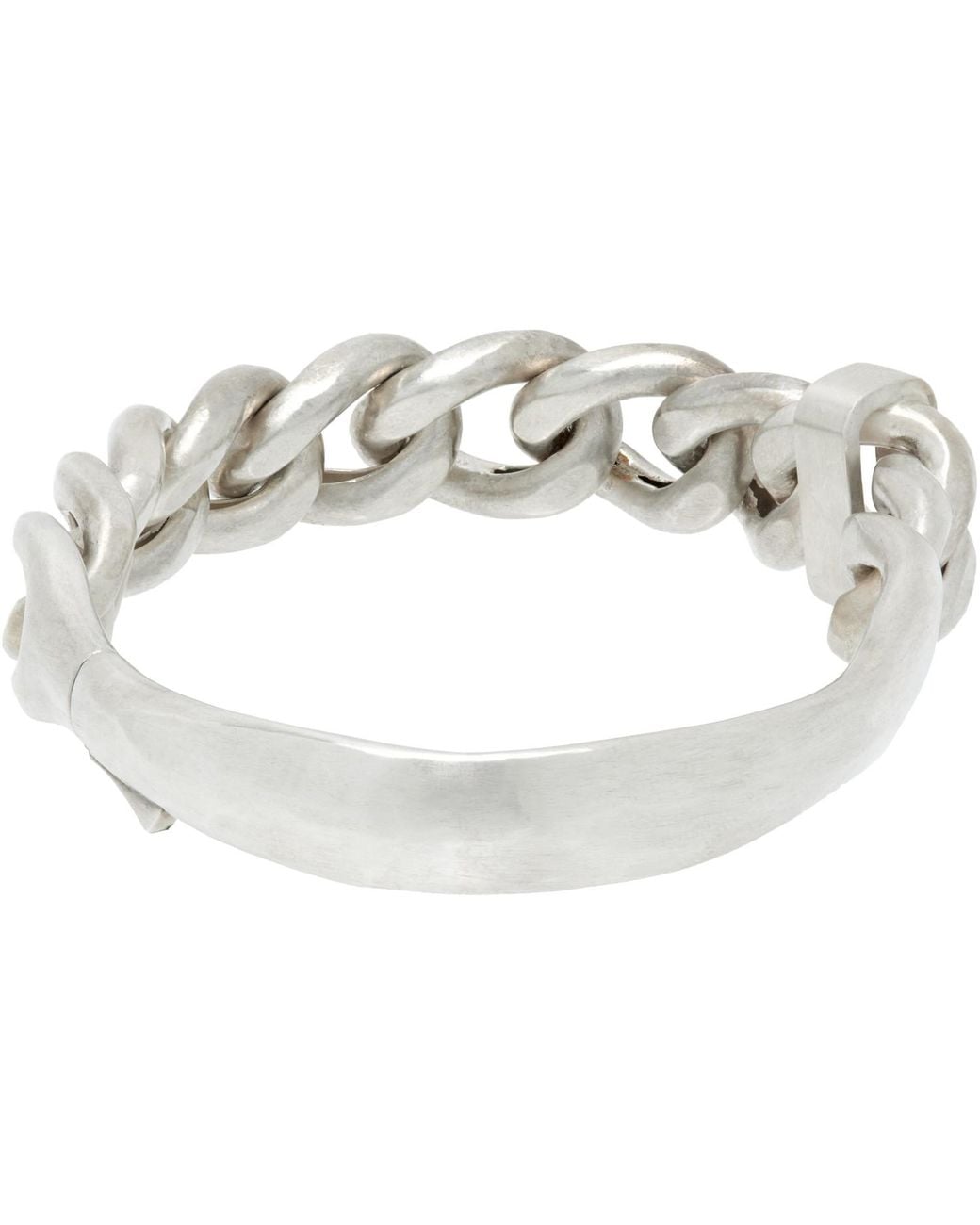 Our Legacy Metallic 'Soft And Solid' Bracelet for men