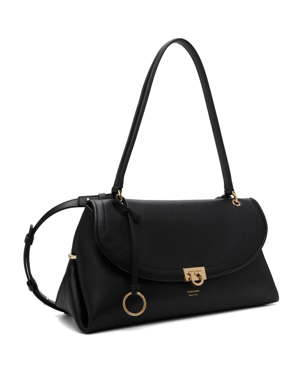 Ferragamo Black Sofia 2026 Shoulder Bag