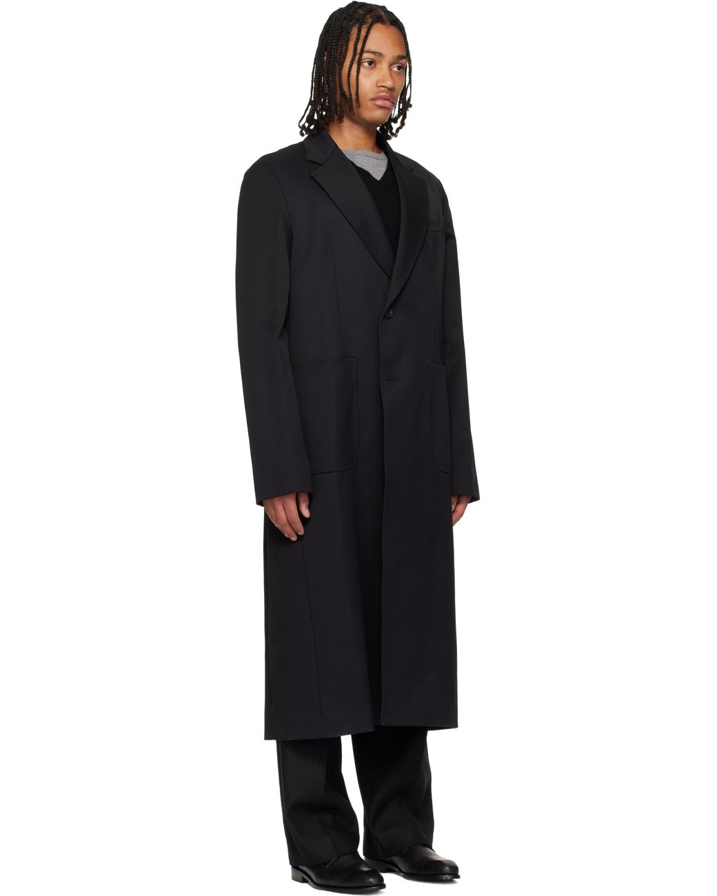 Our Legacy Robe Coat in Black for Men | Lyst