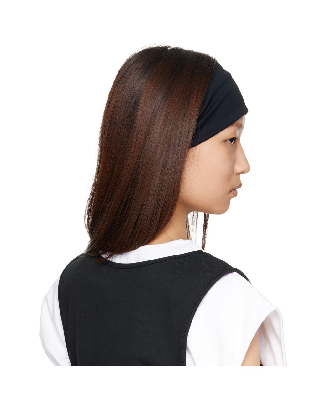 Lanvin Blue Grosgrain Headband