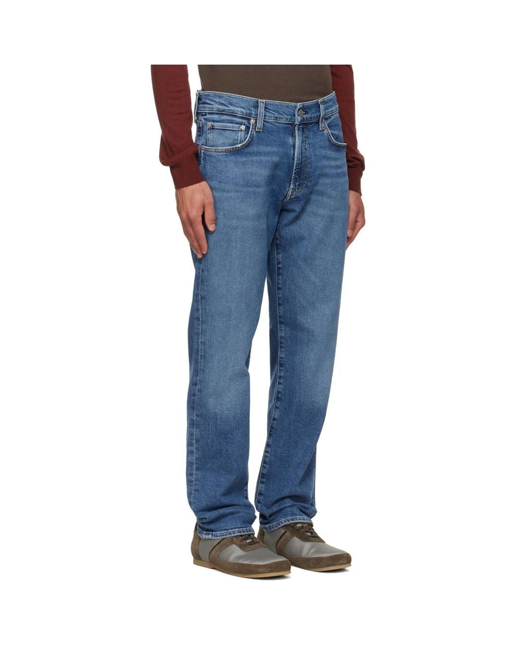 Citizens of Humanity Blue Elijah Straight Perform Jeans for men