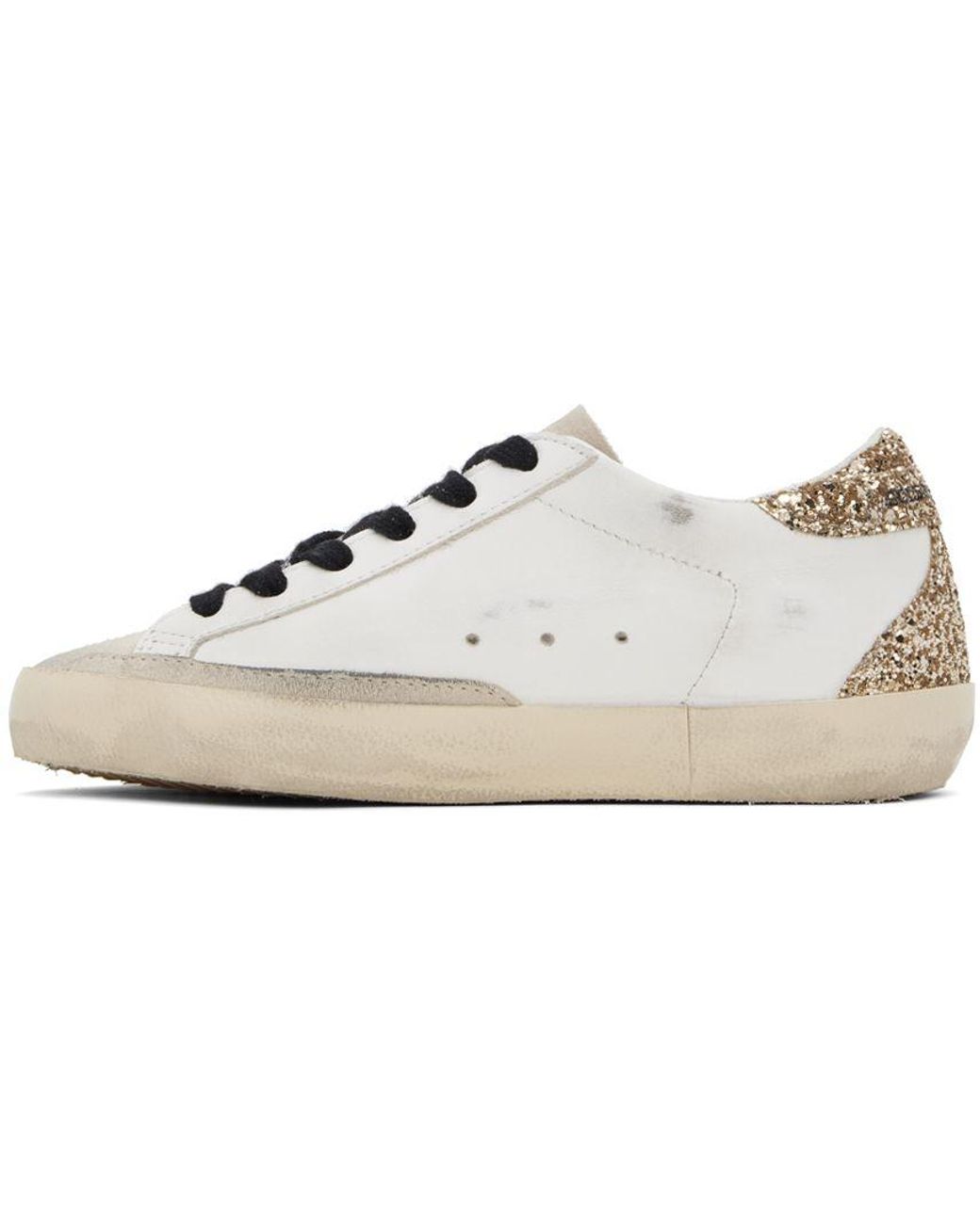 【関税込み】GOLDEN  Superstar classic' sneakers Golden Goose: Tan Super-Star Classic Sneakers | SSENSE