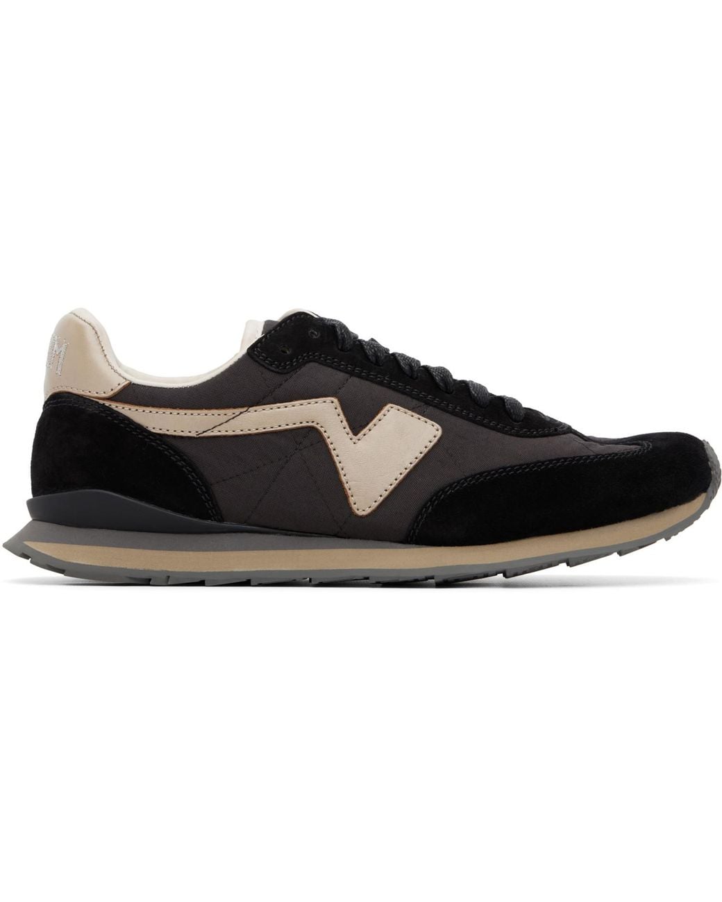 Visvim Black Fkt Runner Sneakers for men