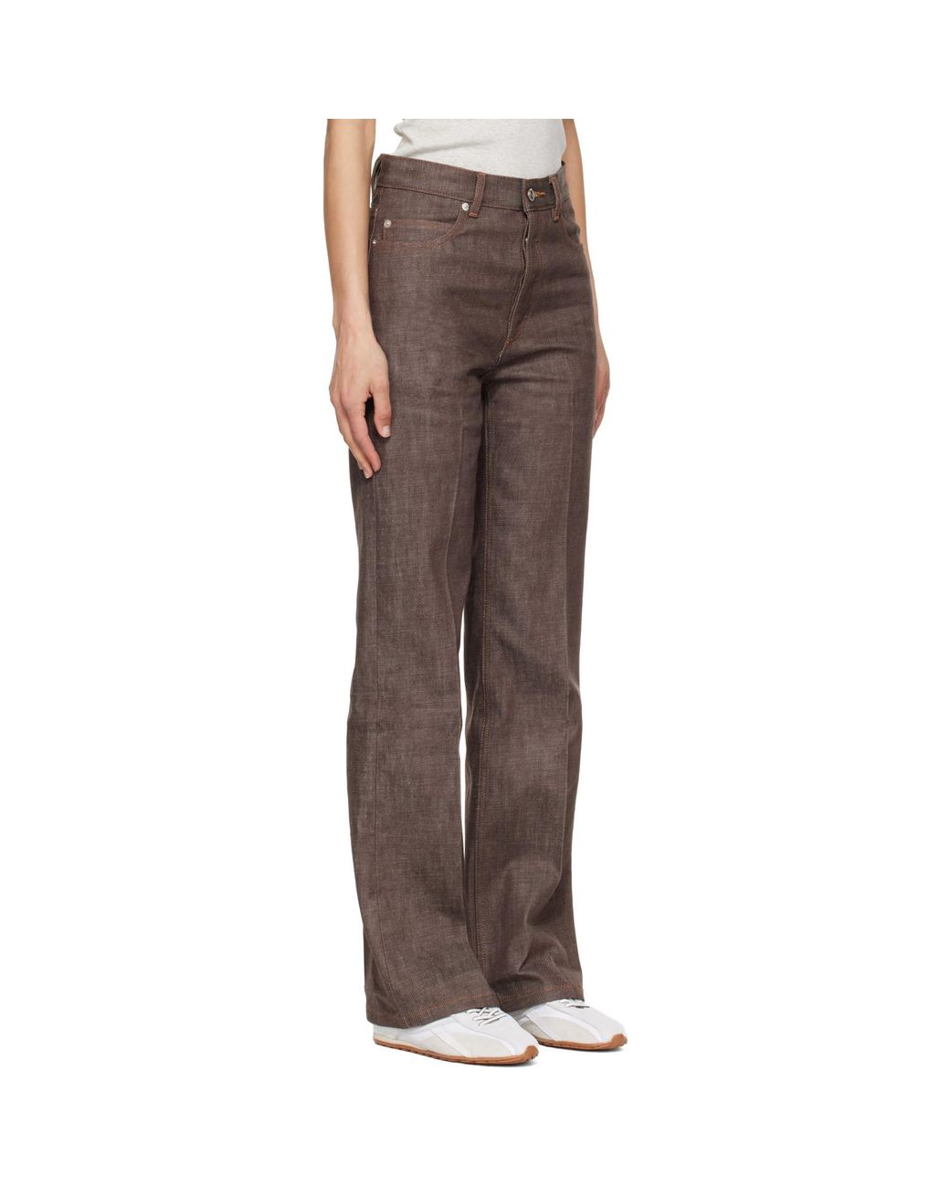 A.P.C. Brown Arno Jeans