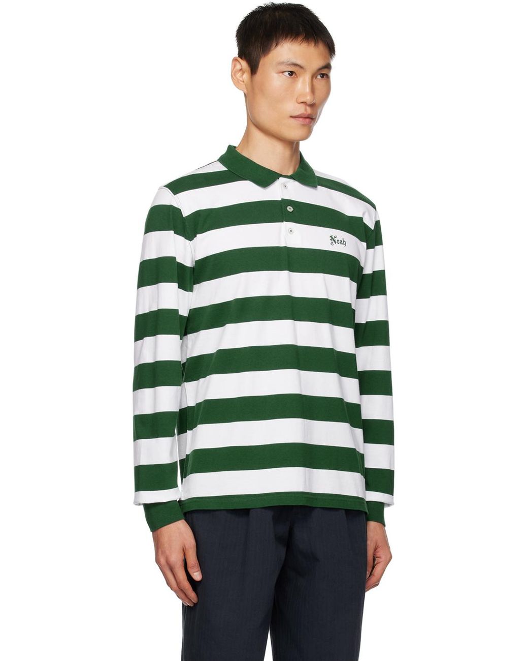 noah-nyc-GREENWHITE-Striped- noah-nyc-GREENWHITE-Striped-