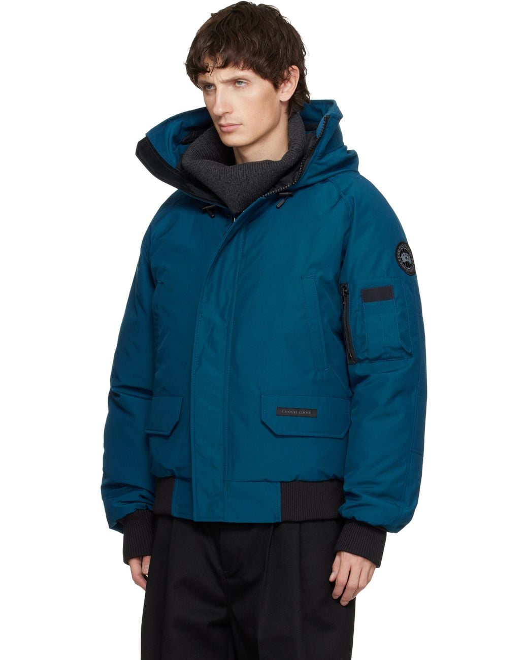 Canada Goose Blue Label' Chilliwack Bomber Down Jacket for men