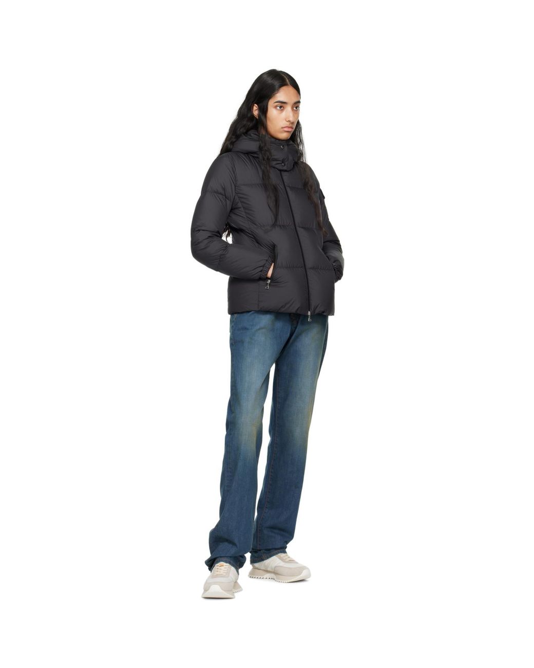 Moncler Black Fourmines Down Jacket