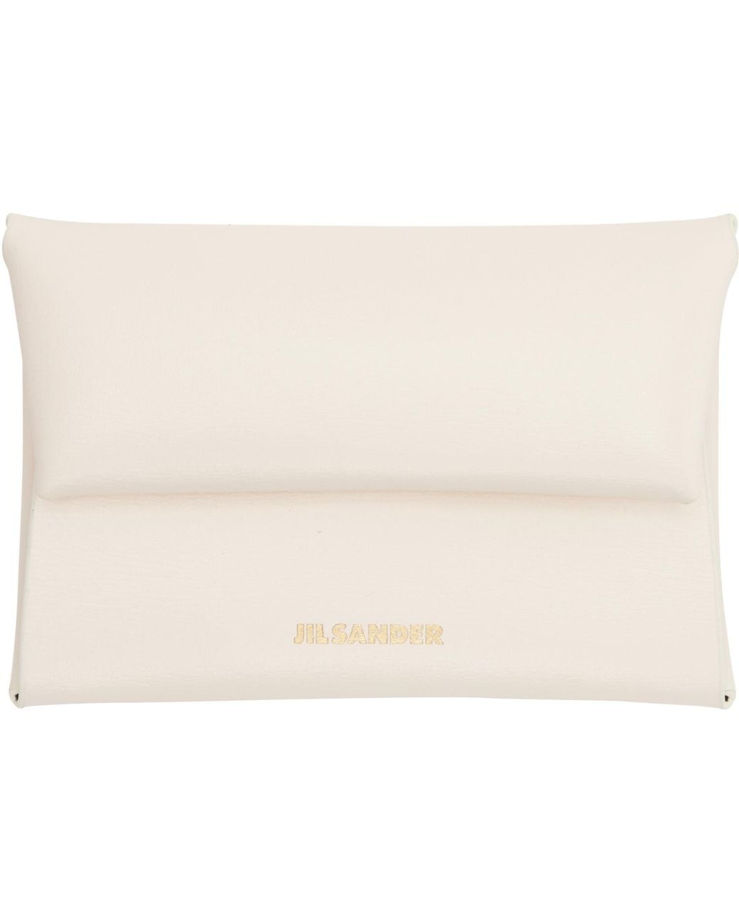 Jil Sander Natural Off- Folded Coin Pouch