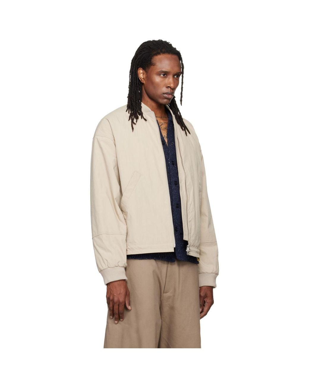 YMC Natural Basement Bomber Jacket for men