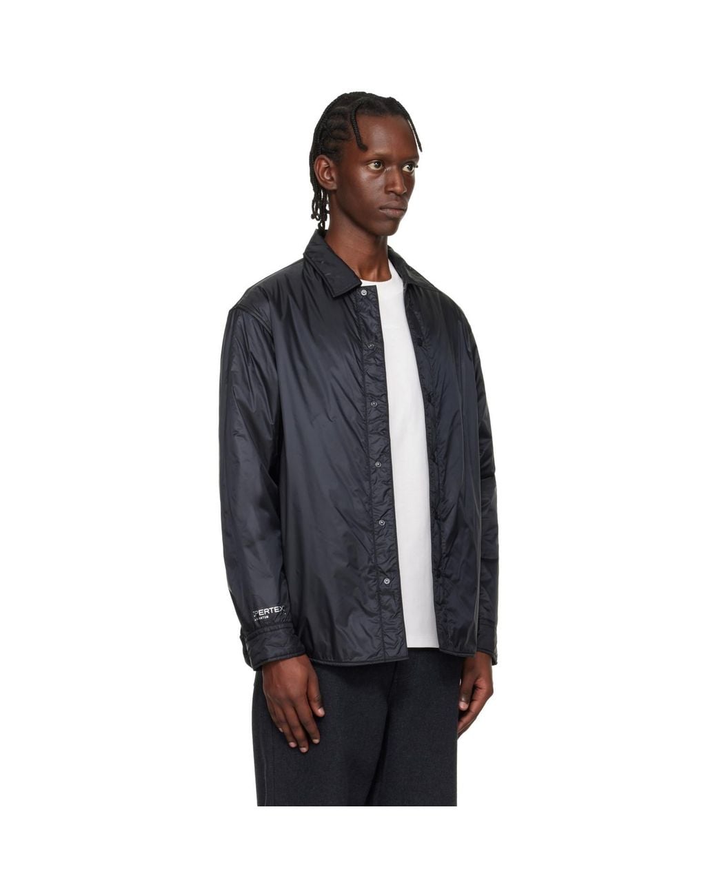 HUGO Blue Pertex Overshirt for men