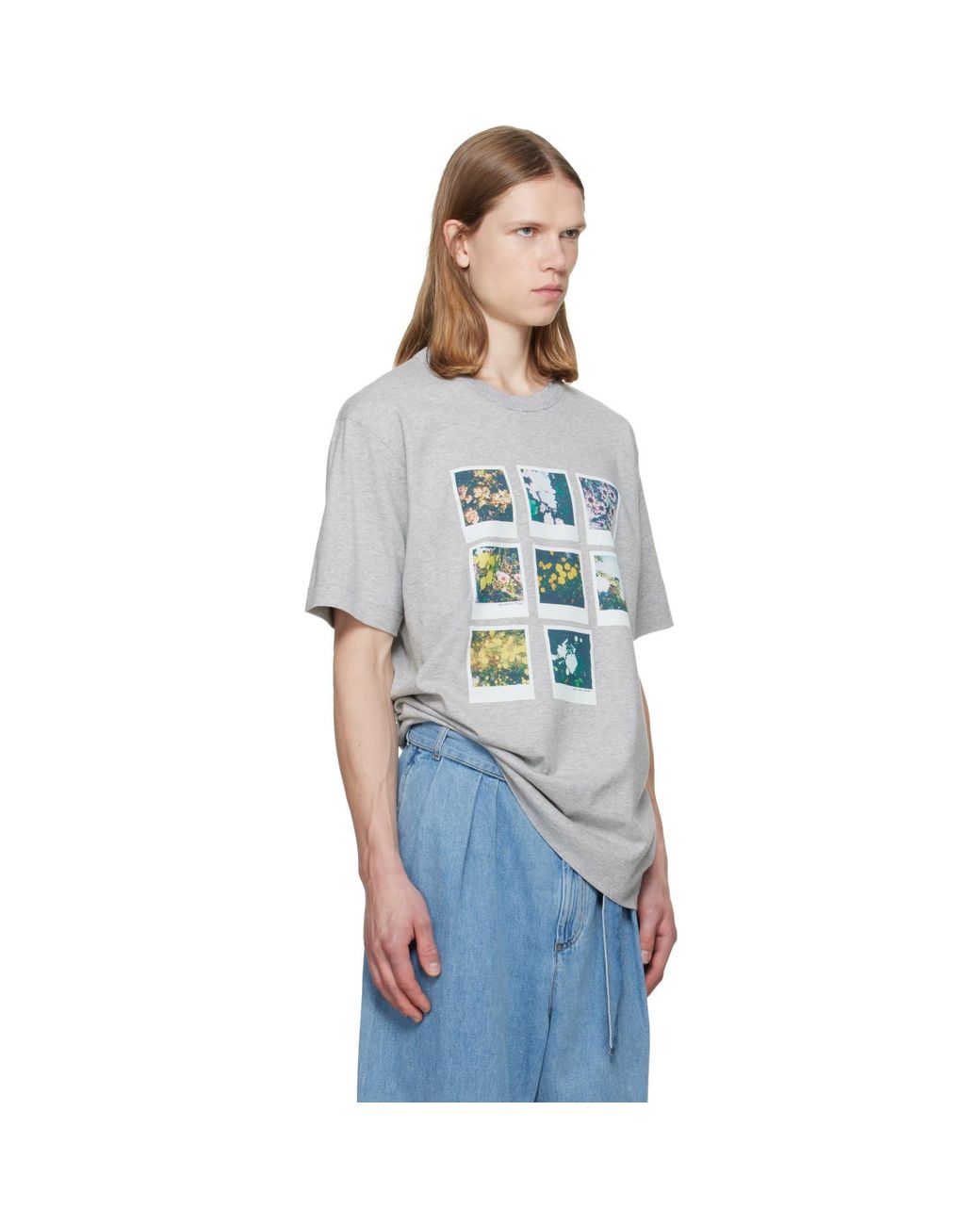 Dries Van Noten Blue Show T-Shirt for men