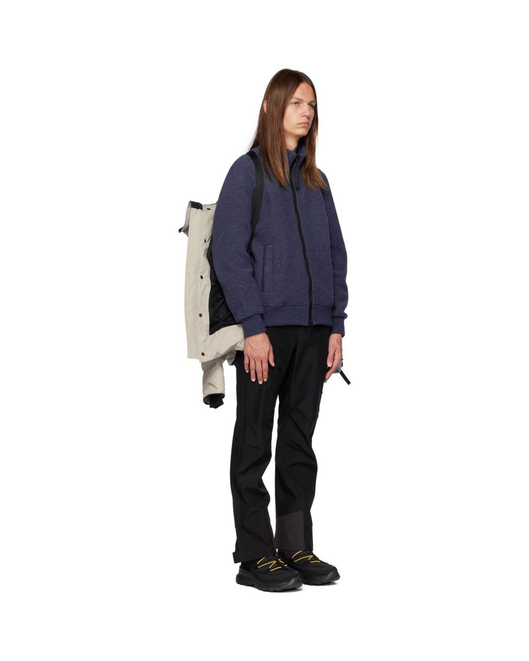 Canada Goose Black Beige Macmillan Down Jacket for men