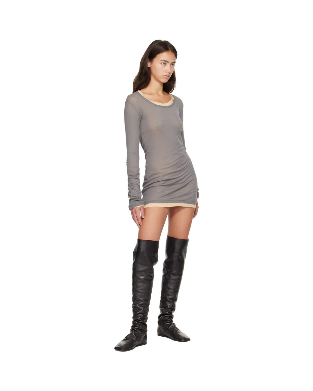GIMAGUAS Gray Bahmon Minidress