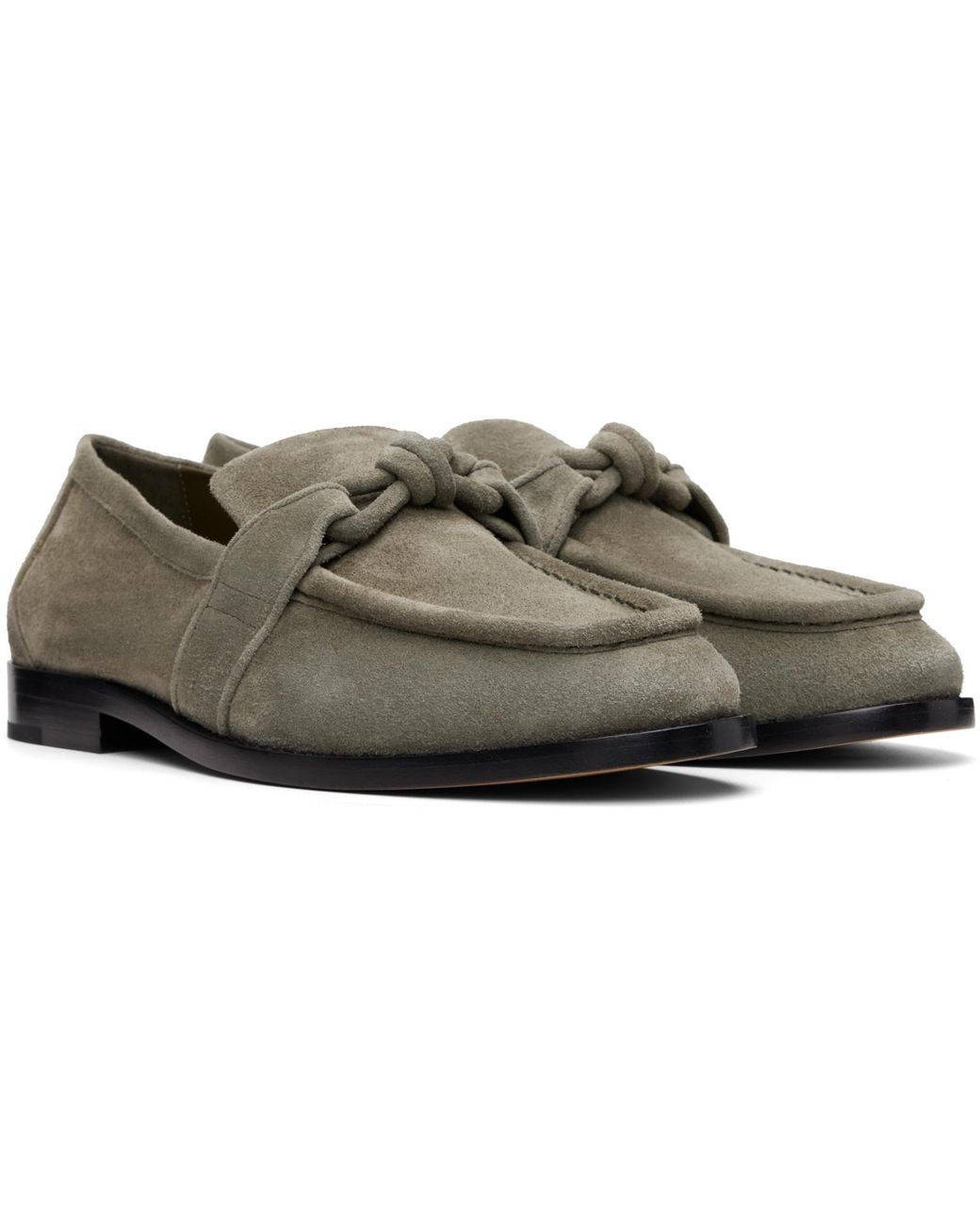 Bottega Veneta Gray Astaire Loafers for men