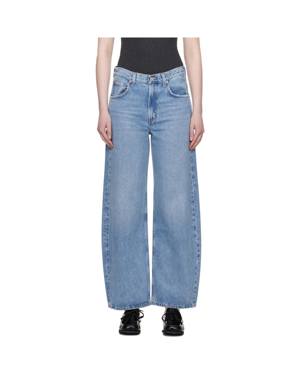 Agolde Black Low Curve Jeans