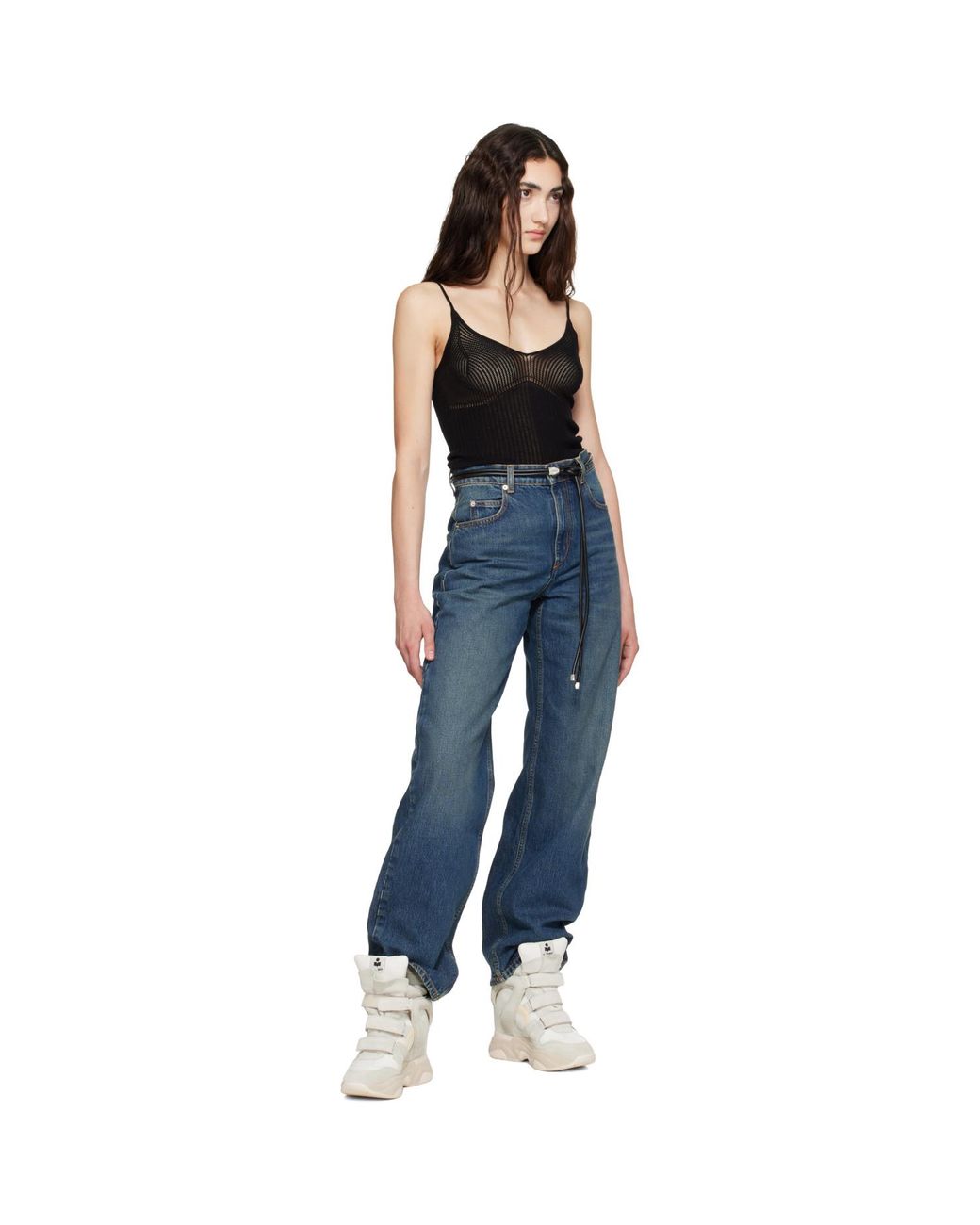 Isabel Marant Gray Off- Balskee Sneakers