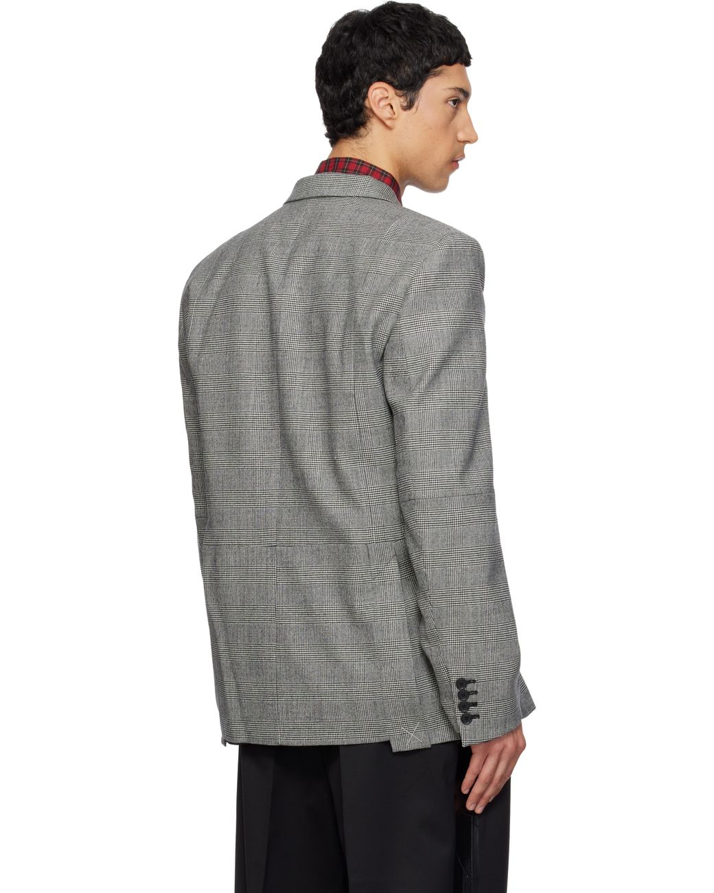 Cut Up Jacket Vetements Cut-Up Tailored Blazer in Grey for Men | Lyst UK