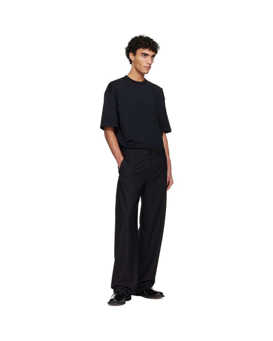 Hope Black Oversized T-Shirt for men