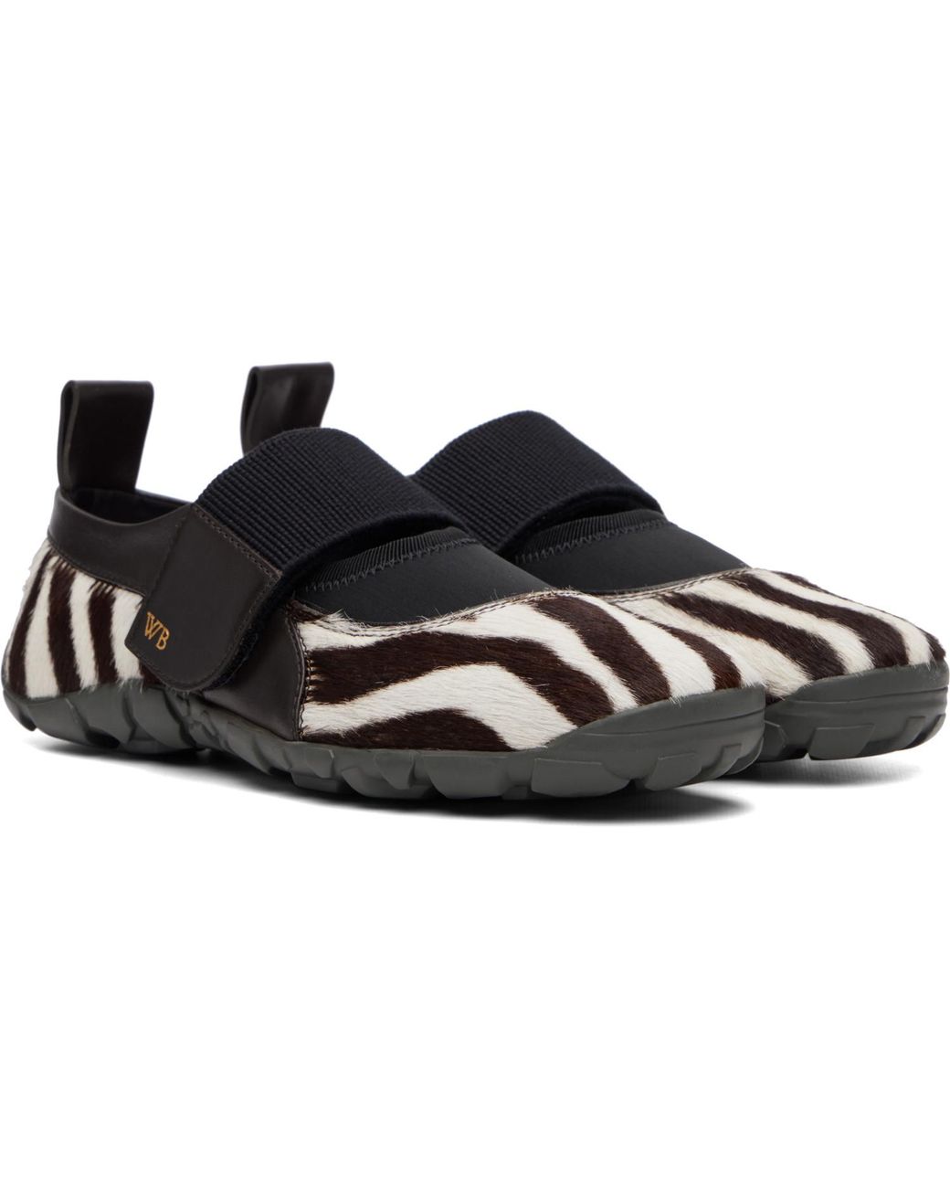 Wales Bonner Black Jewel Mary Jane Sneakers