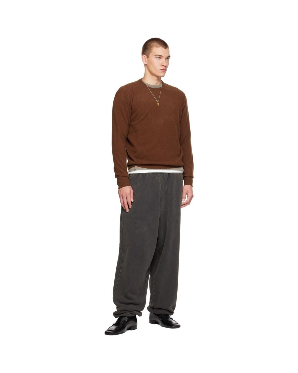 Entire studios Black Standard Sweatpants for men