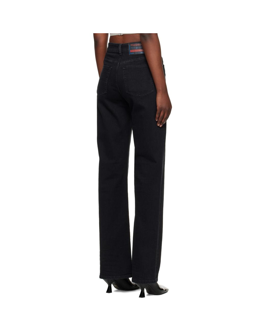 DIESEL Black 1971 D-Sent 09N89 Regular Jeans